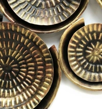Metal 7 Thaal Wall Decor For Beautiful Home  -  Free Size, Metal, Pack of 7
